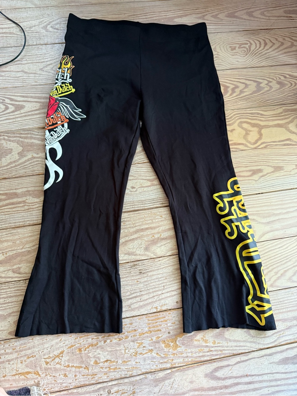 Von Dutch Flare Leggings size 1x